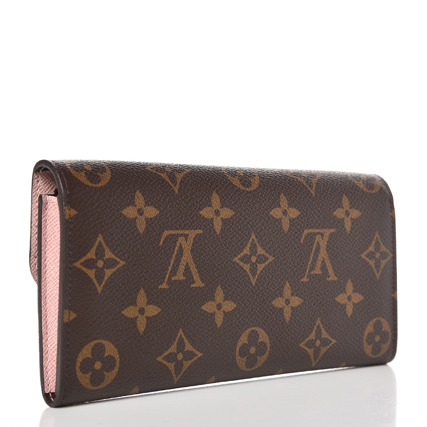 Louis Vuitton Monogram Emilie Wallet Rose Ballerine 3 of 7