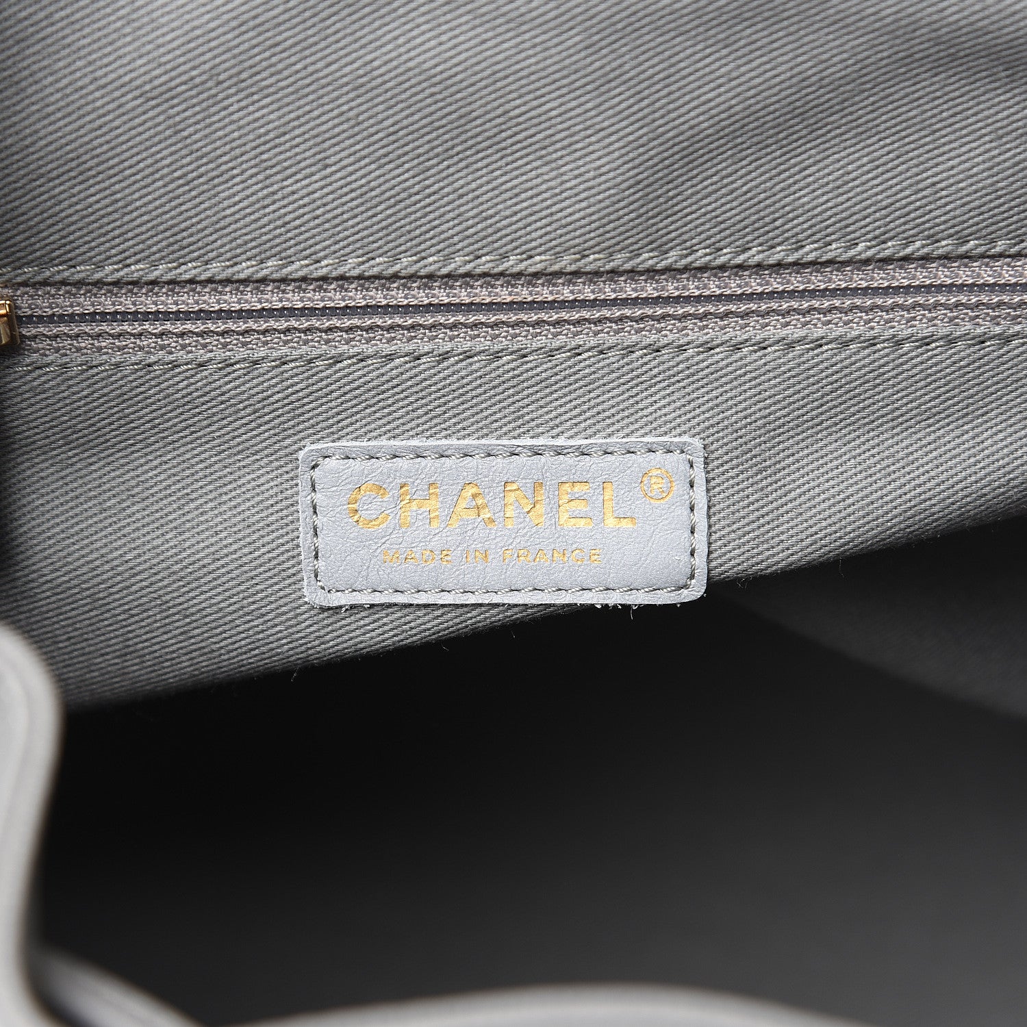 Chanel Caviar Quilted Business Affinity Backpack Grey 6 of 9