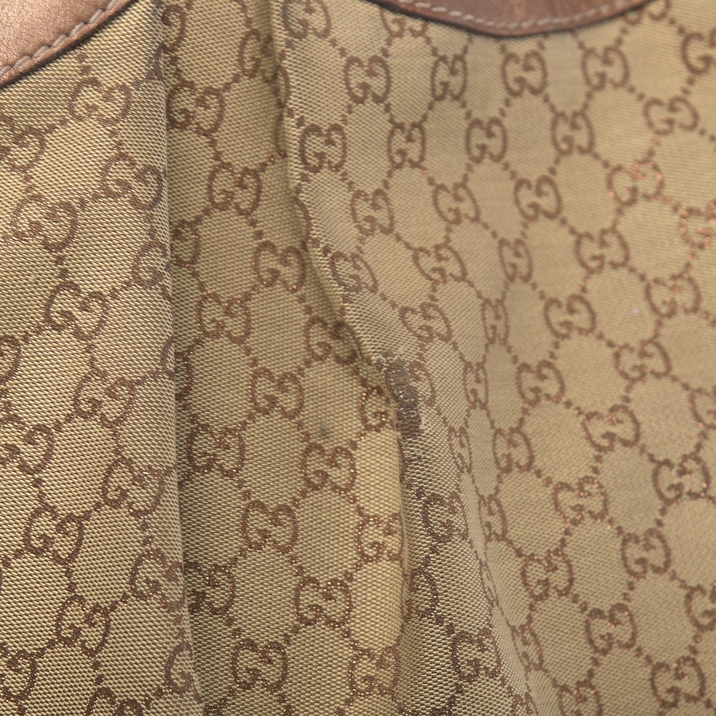 Monogram Large Sukey Tote Bronze