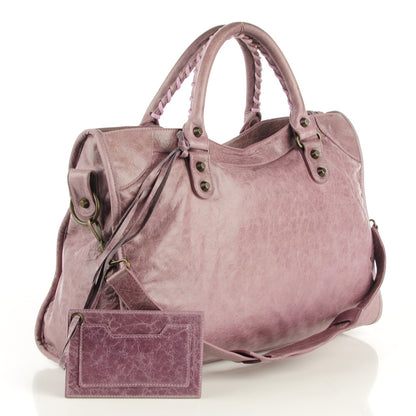 Balenciaga Agneau Classic Hardware City Purple 3 of 8