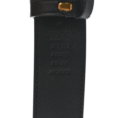 Gucci Calfskin Double G 30mm Belt 85 34 Black 3 of 7