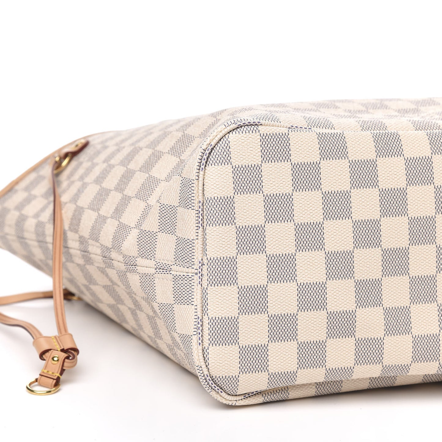 Damier Azur Neo Neverfull MM Rose Ballerine