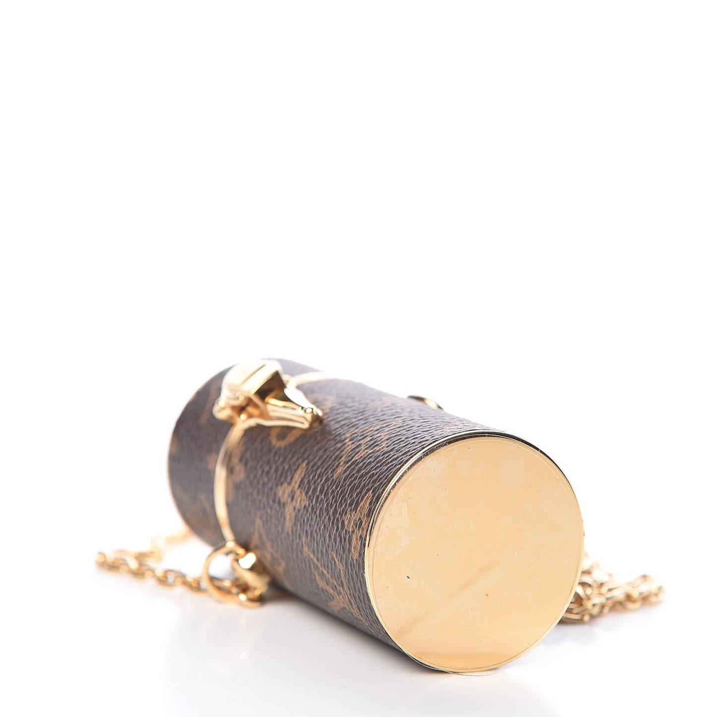 Monogram Chain Lipstick Case