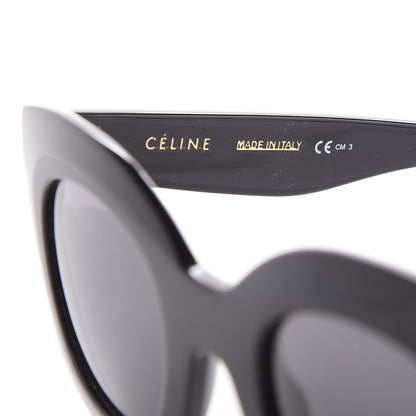 Celine Acetate Marta Sunglasses CL 41093/S Black 6 of 7