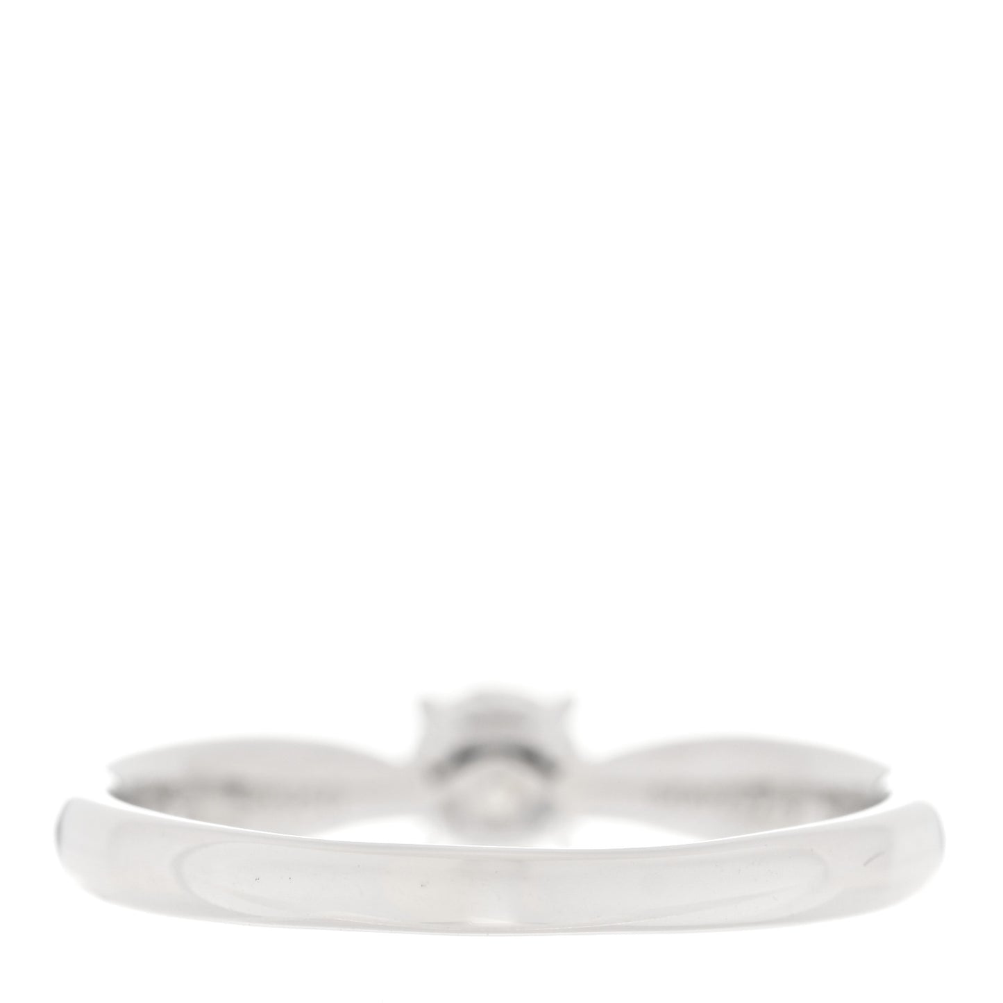 Platinum Diamond .27ct Harmony Solitaire Engagement Ring 51 5.75