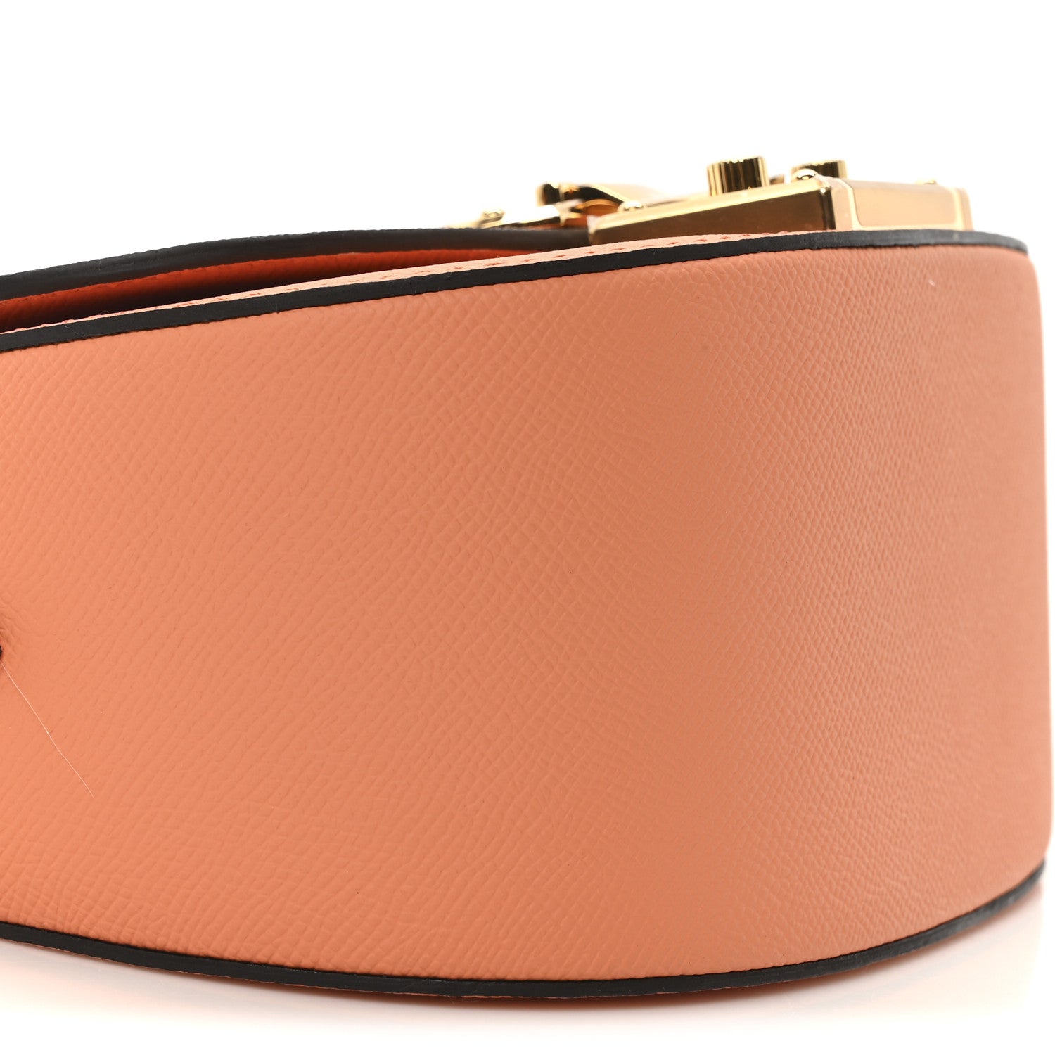 Moynat Carat Calfskin Flori PM Orange 9 of 10
