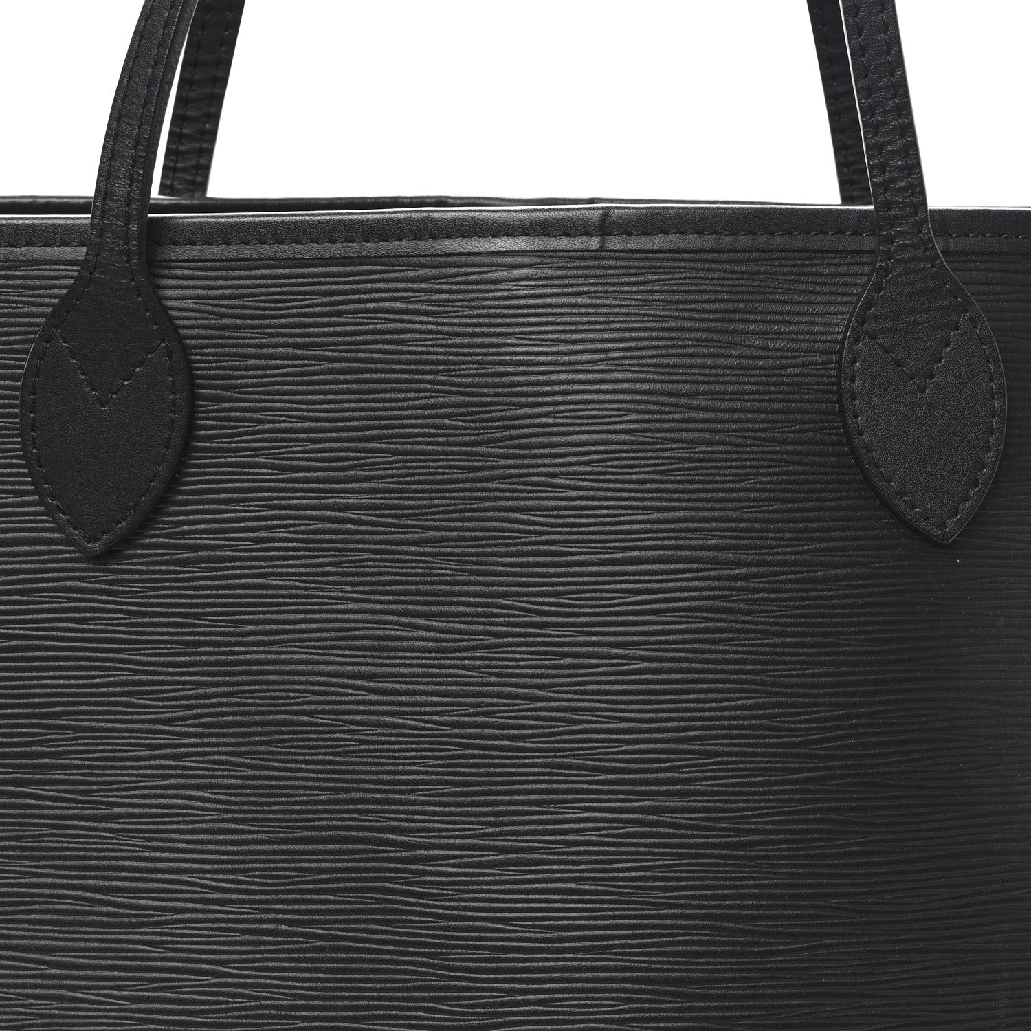 Louis Vuitton Epi Neverfull MM Black 6 of 8