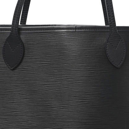 Louis Vuitton Epi Neverfull MM Black 6 of 8