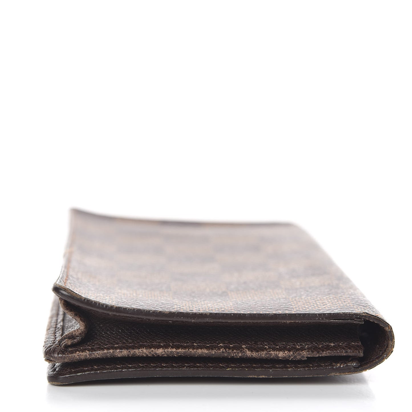 Damier Ebene Checkbook Cover Wallet