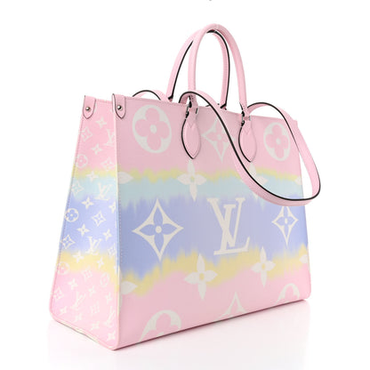Louis Vuitton Monogram Escale Onthego GM Pastel 3 of 9