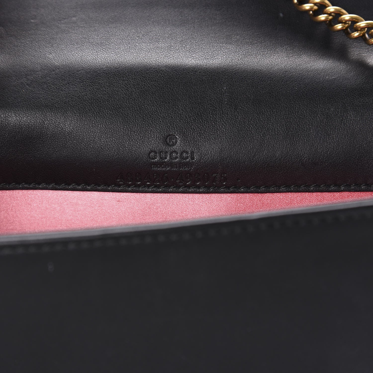 Gucci Velvet Matelasse GG Marmont Mini Bag Black 7 of 8