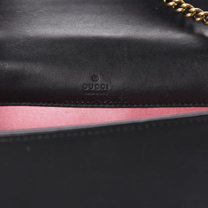 Gucci Velvet Matelasse GG Marmont Mini Bag Black 7 of 8