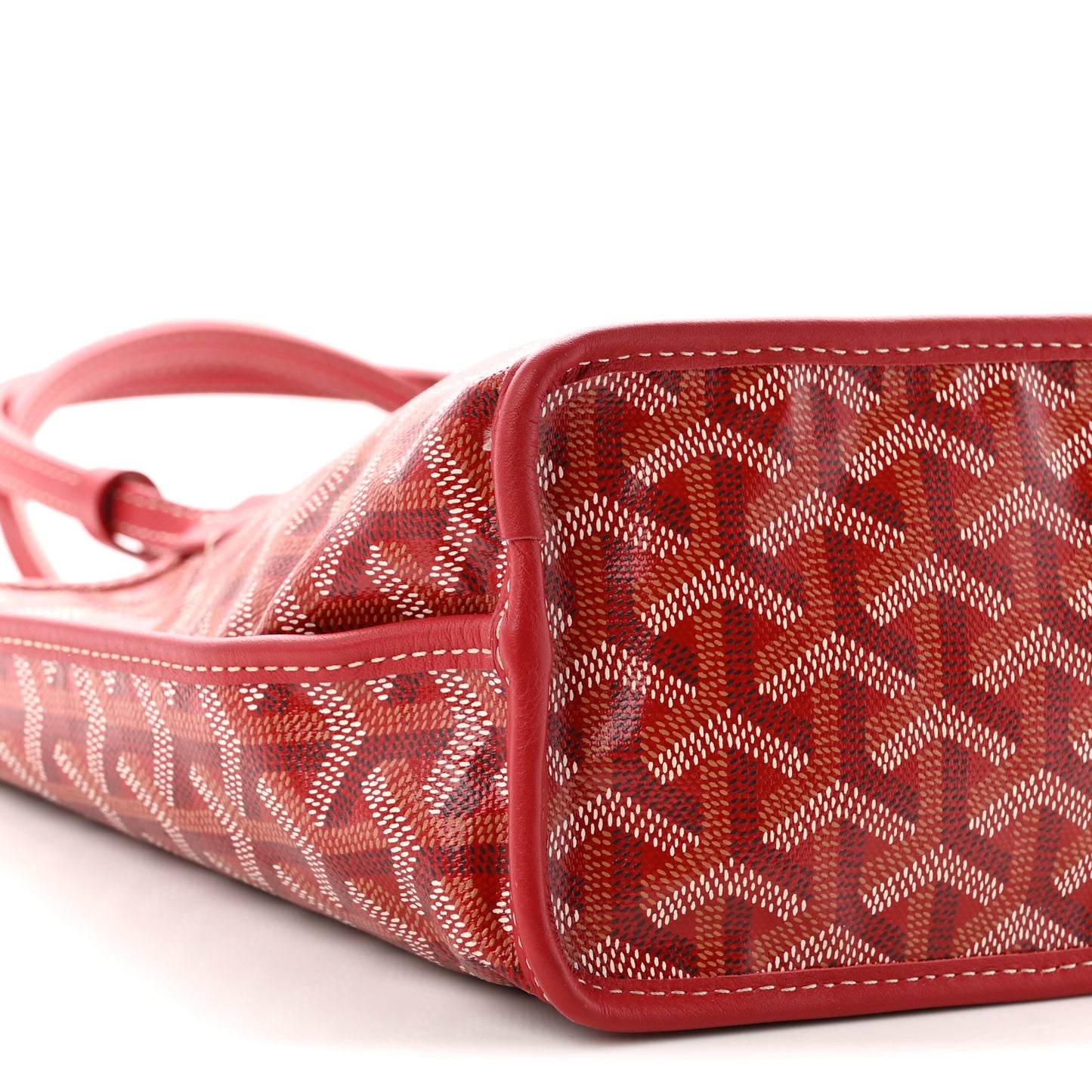 Goyardine Reversible Mini Anjou Red