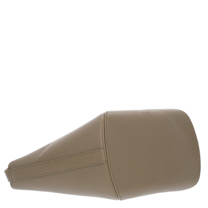 Christian Dior Grained Calfskin Medium Medaillon Bucket Bag Khaki 4 of 8