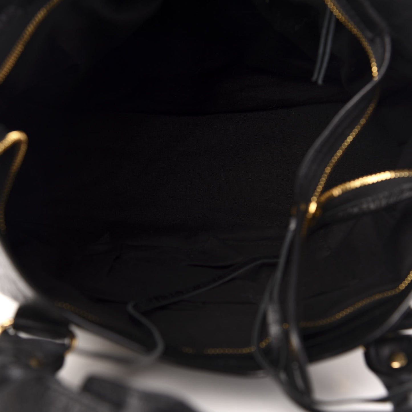 Agneau Classic Gold Hardware City Black