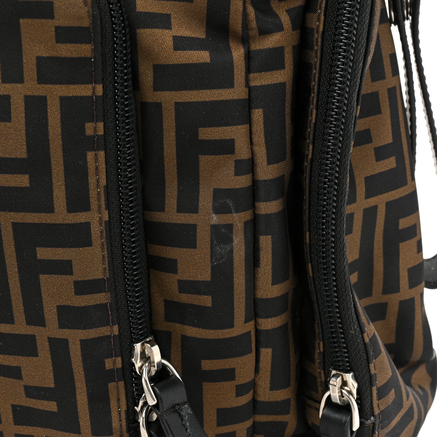 Fendi Econyl Nylon FF Changing Bag Tobacco Black 17 of 17