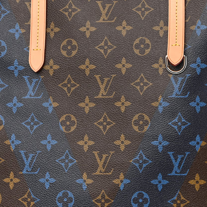 Louis Vuitton Monogram V Cabas Jour Blue 7 of 9
