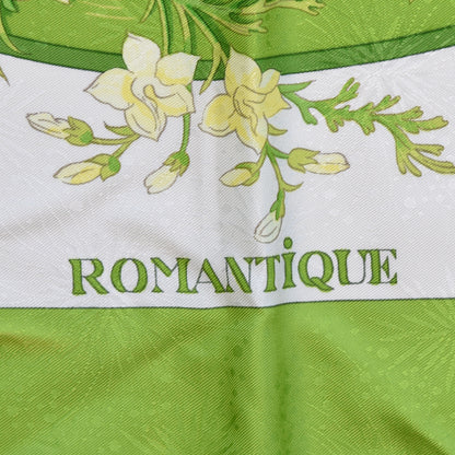 Hermes Jacquard Silk Romantique Scarf 90 4 of 6