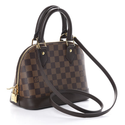 Louis Vuitton Damier Ebene Alma BB 3 of 9