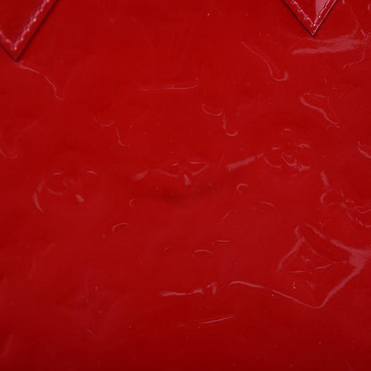 Louis Vuitton Vernis Alma PM Pomme D'Amour 13 of 15