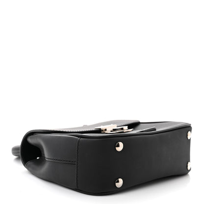 Burberry Trench Calfskin Small DK88 Top Handle Bag Black 4 of 12