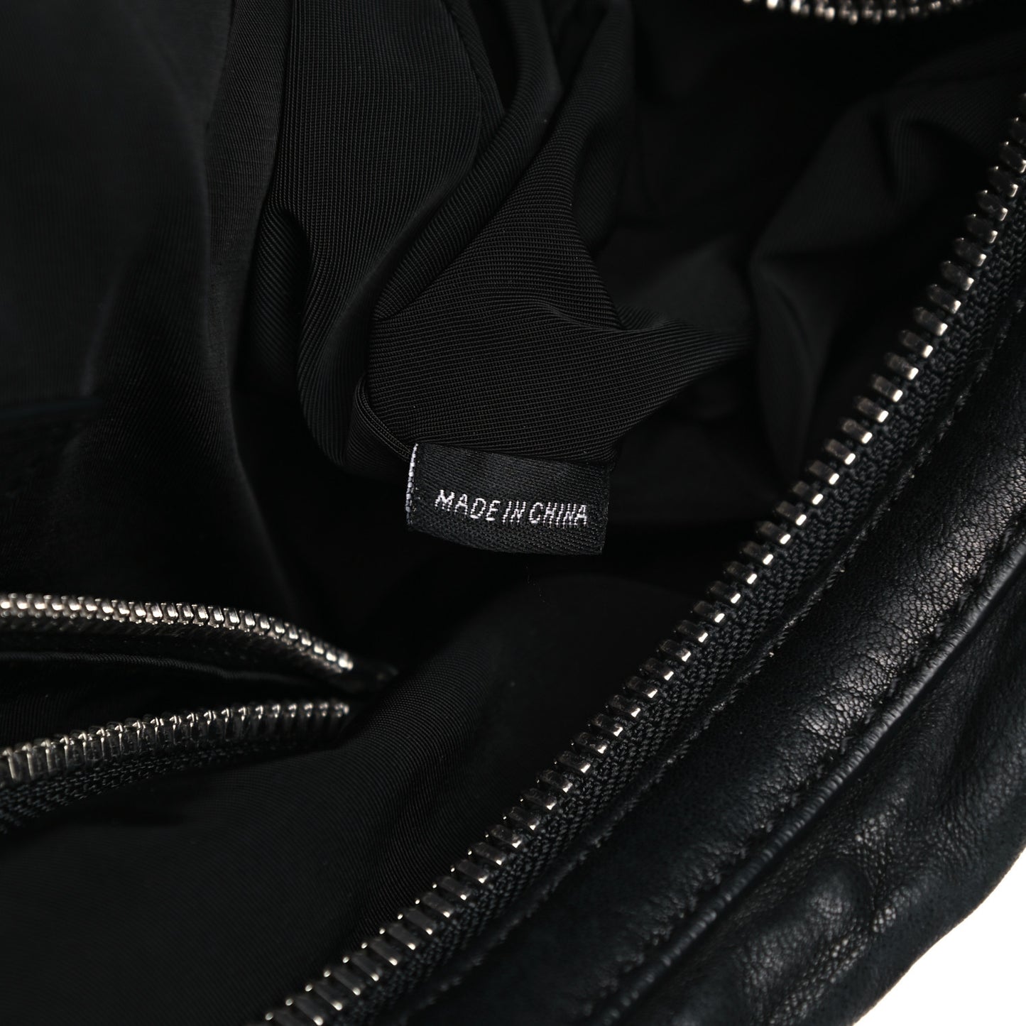 Pebbled Lambskin Morgan Hobo Black Silver Hardware