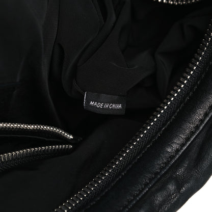 Alexander Wang Pebbled Lambskin Morgan Hobo Black Silver Hardware 8 of 15