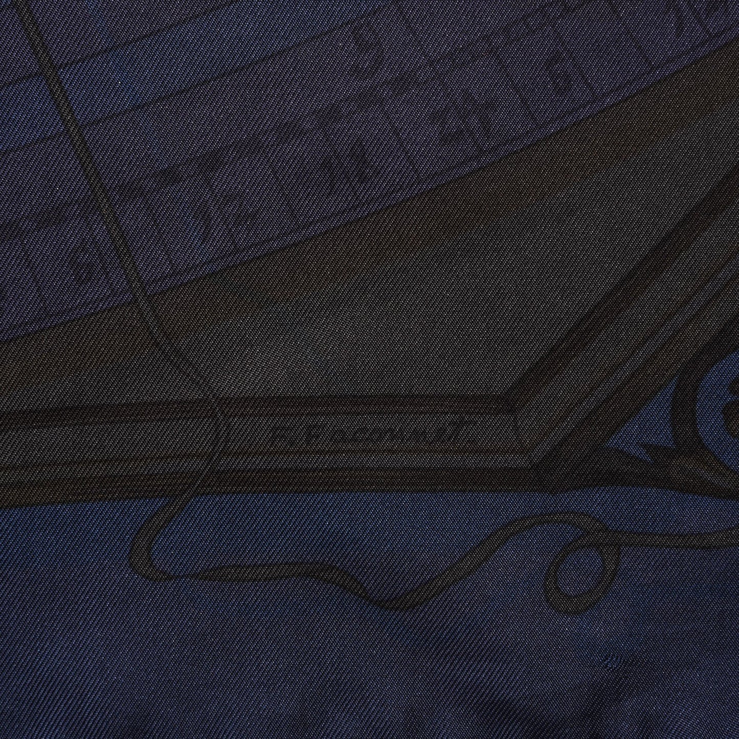 Silk Dip Dye Astrologie Scarf 90
