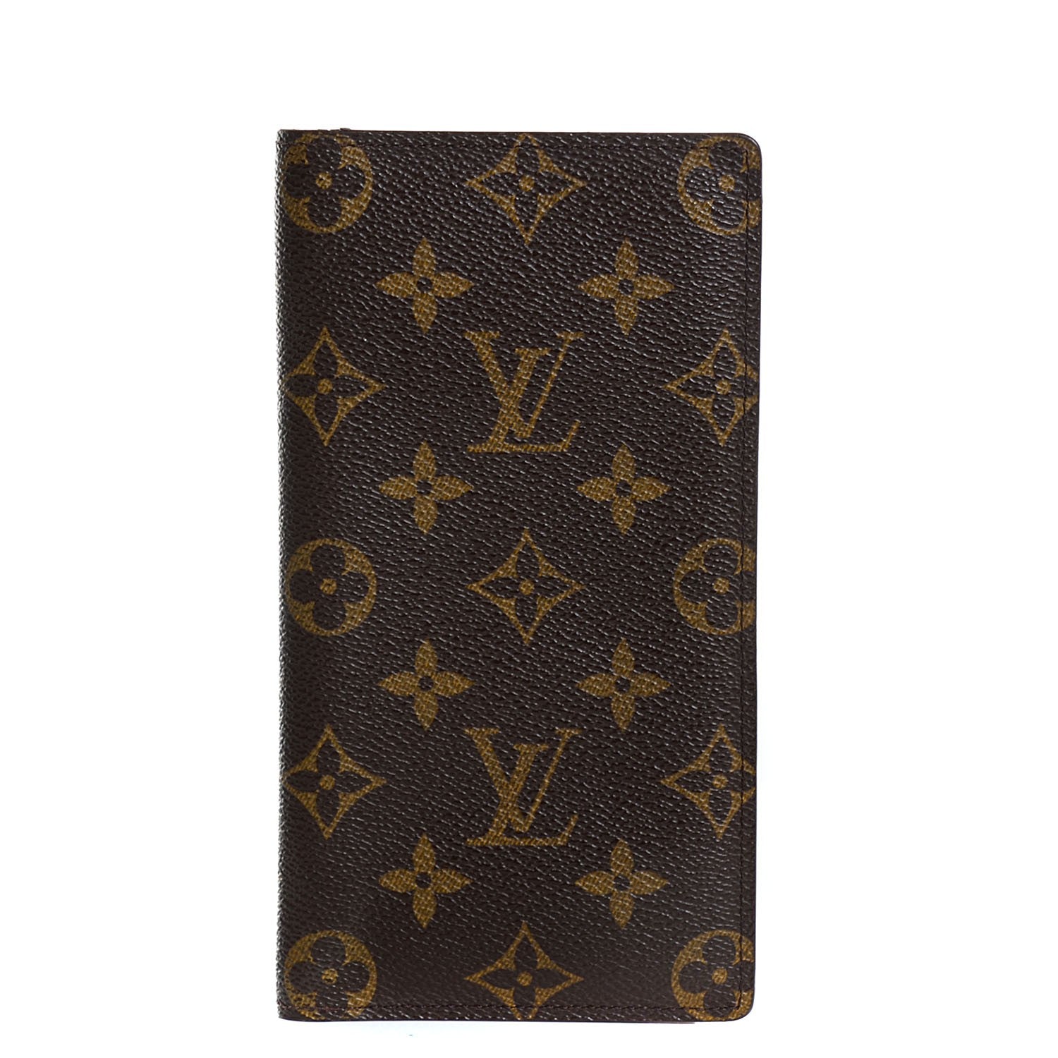 Louis Vuitton Monogram Porte Valeurs Checkbook Wallet 1 of 7