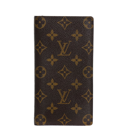 Louis Vuitton Monogram Porte Valeurs Checkbook Wallet 1 of 7