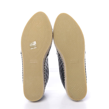 Gucci Microguccissima Signature Espadrilles 38.5 Black 5 of 9