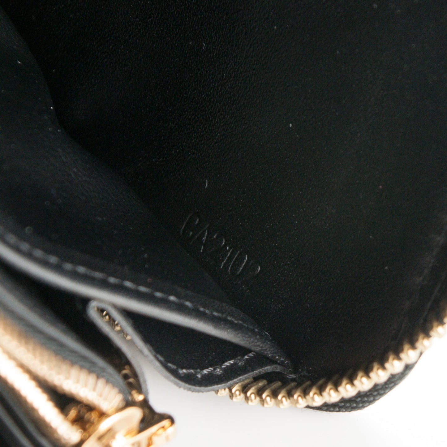 Vernis Kusama Infinity Dots Zippy Wallet Black
