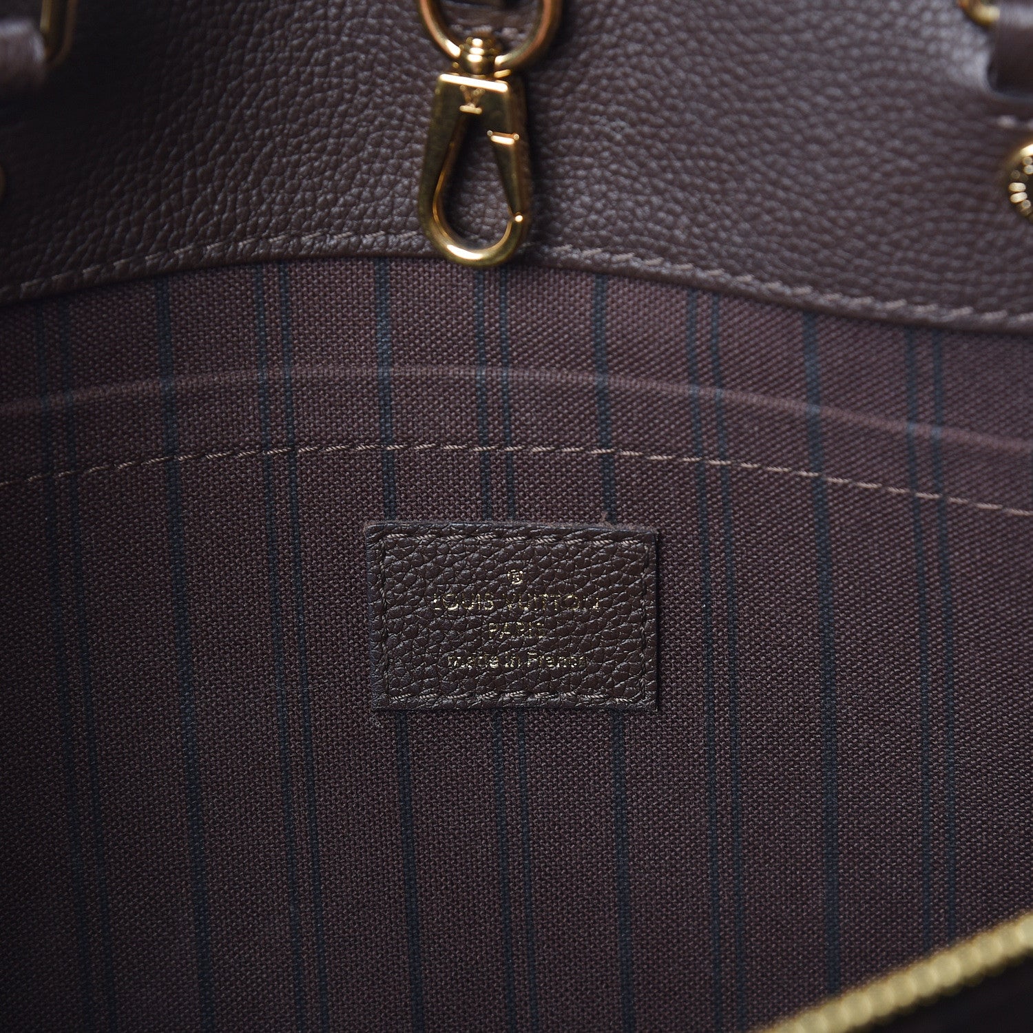 Louis Vuitton Empreinte Montaigne MM Terre 6 of 9