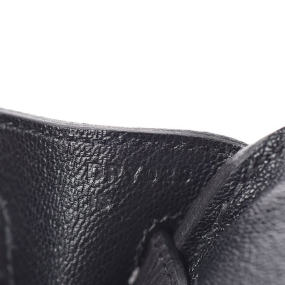 Hermes Togo Birkin 25 Black 9 of 34