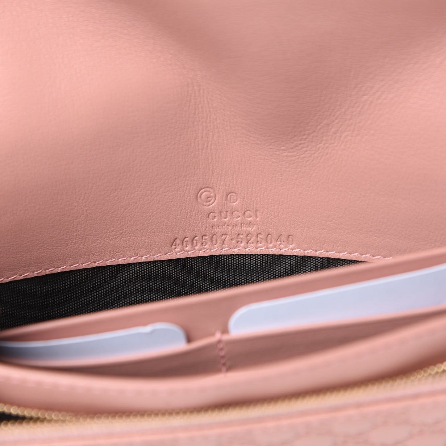 Microguccissima Crossbody Wallet Soft Pink