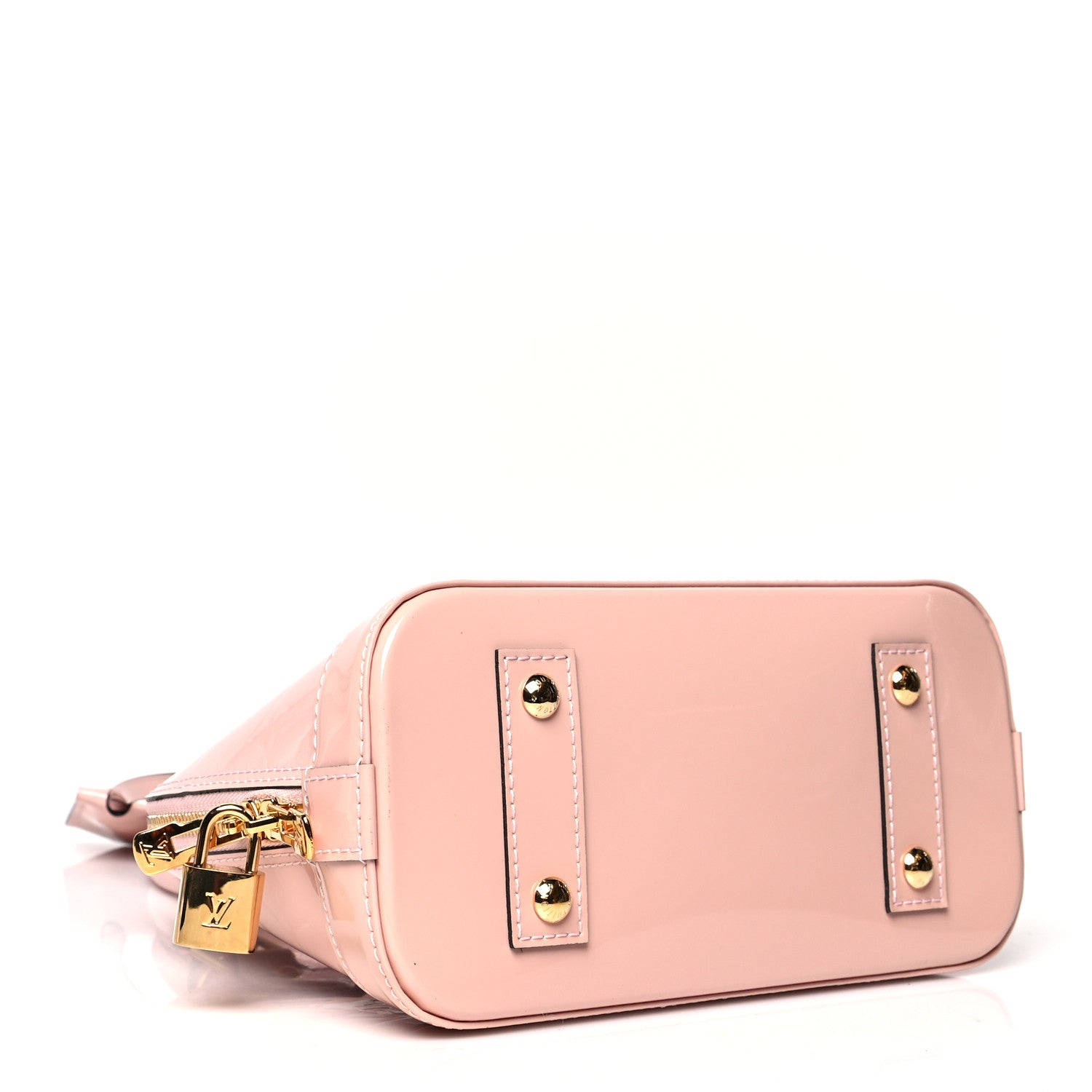 Louis Vuitton Vernis Alma BB Rose Ballerine 4 of 9