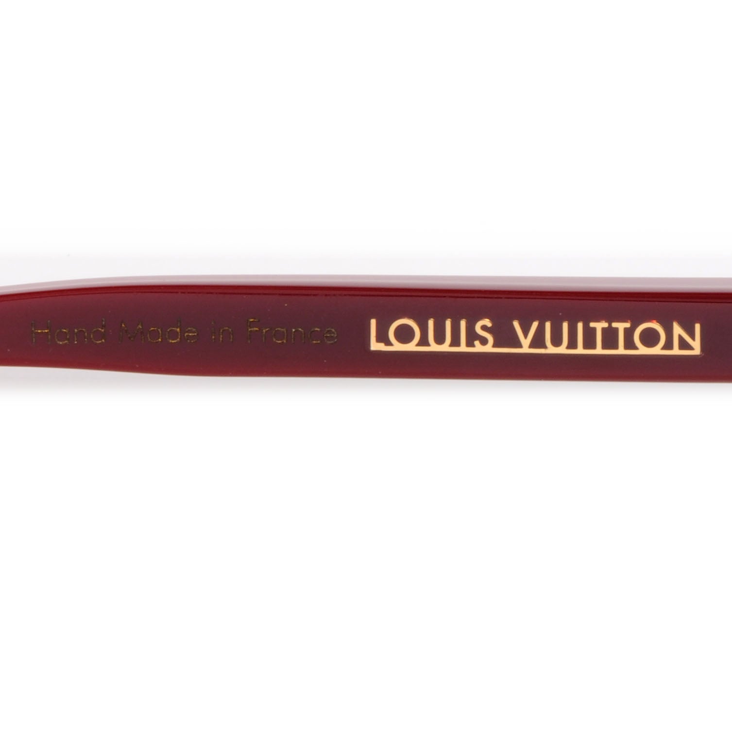 Louis Vuitton Cat Eye Sunglasses Red Z0159E 3 of 4