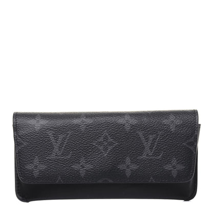 Louis Vuitton Monogram Eclipse Woody Sunglass Case 1 of 12