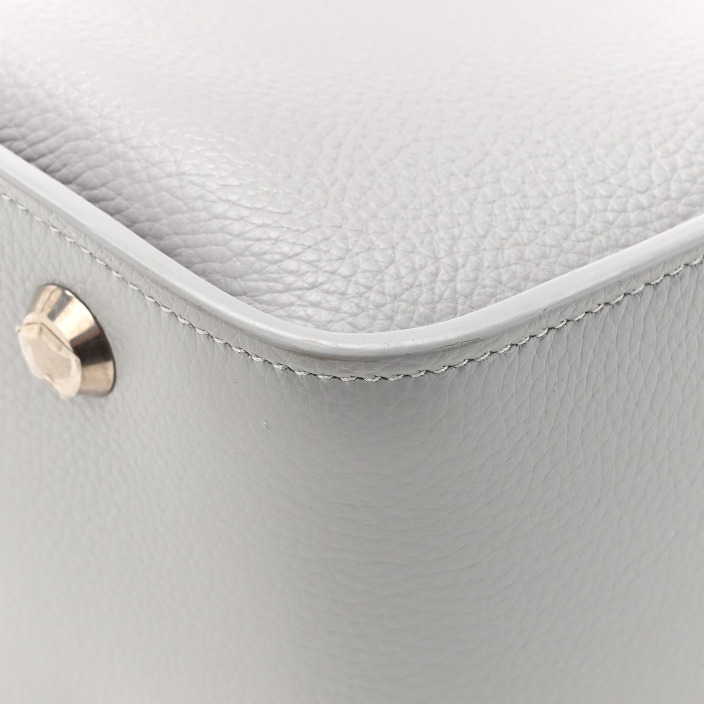 Calfskin Logo Embossed Small Tool 2.0 North-South Tote Balenciaga Grey