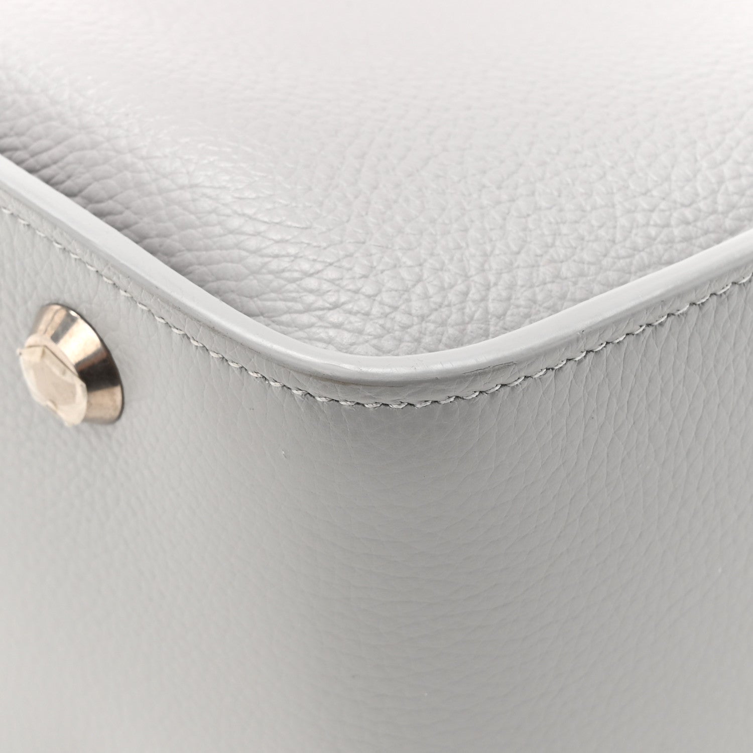 Balenciaga Calfskin Logo Embossed Small Tool 2.0 North-South Tote Balenciaga Grey 17 of 17