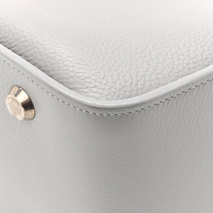 Balenciaga Calfskin Logo Embossed Small Tool 2.0 North-South Tote Balenciaga Grey 17 of 17