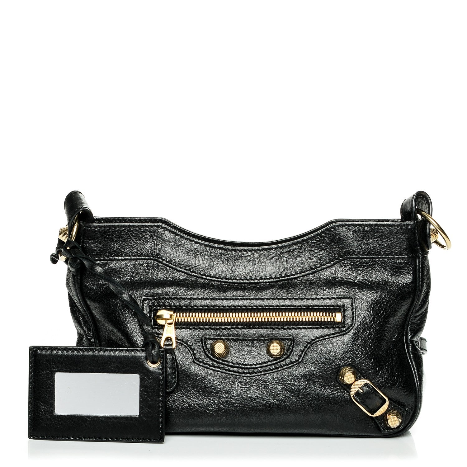 Balenciaga Agneau Giant 12 Gold Hardware Hip Black 1 of 7
