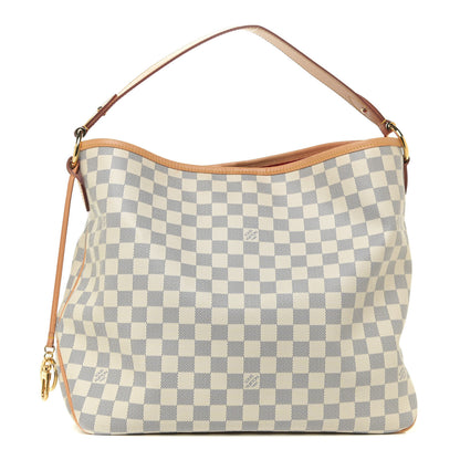 Louis Vuitton Damier Azur Delightful MM Pink 1 of 13