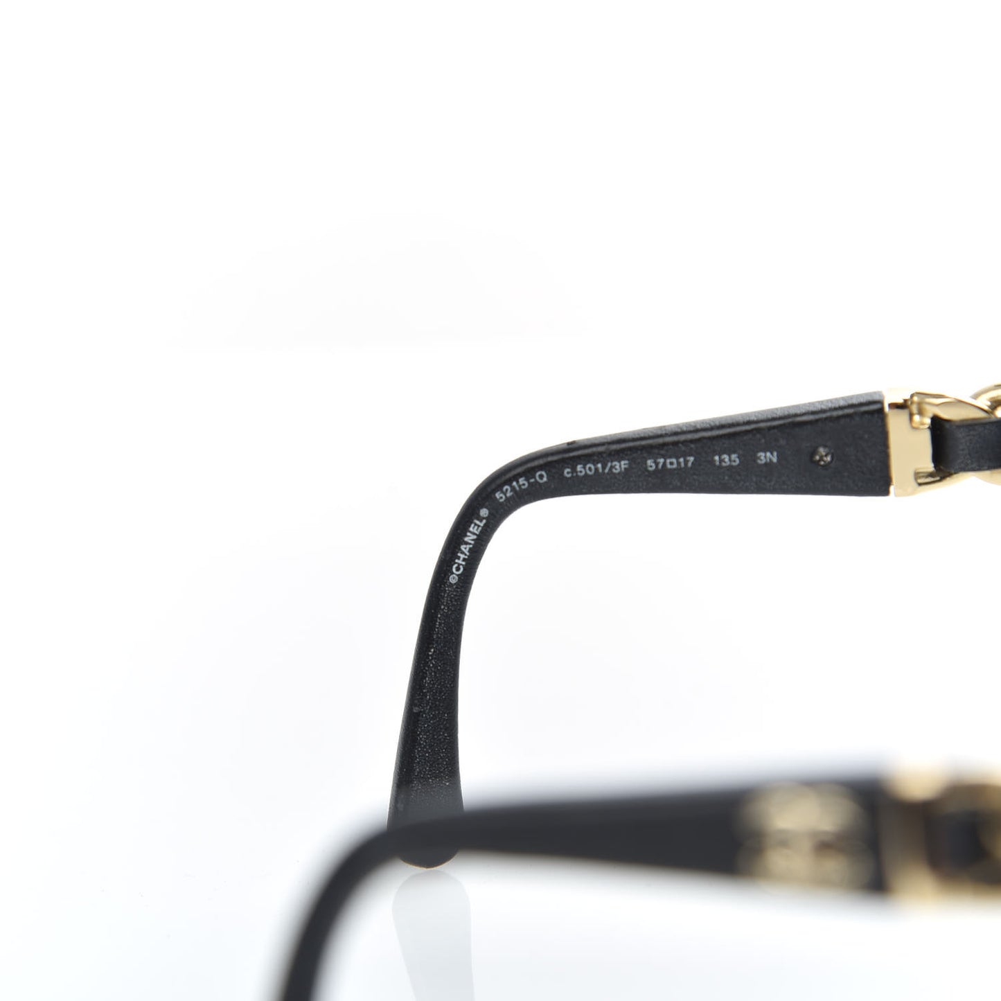 CC Chain Sunglasses 5215Q Black