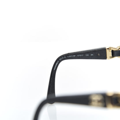 Chanel CC Chain Sunglasses 5215Q Black 5 of 8