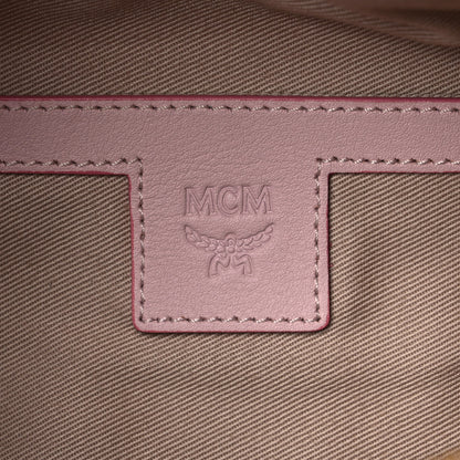 MCM Visetos Small Fusten Belt Bag Powder Pink 6 of 8
