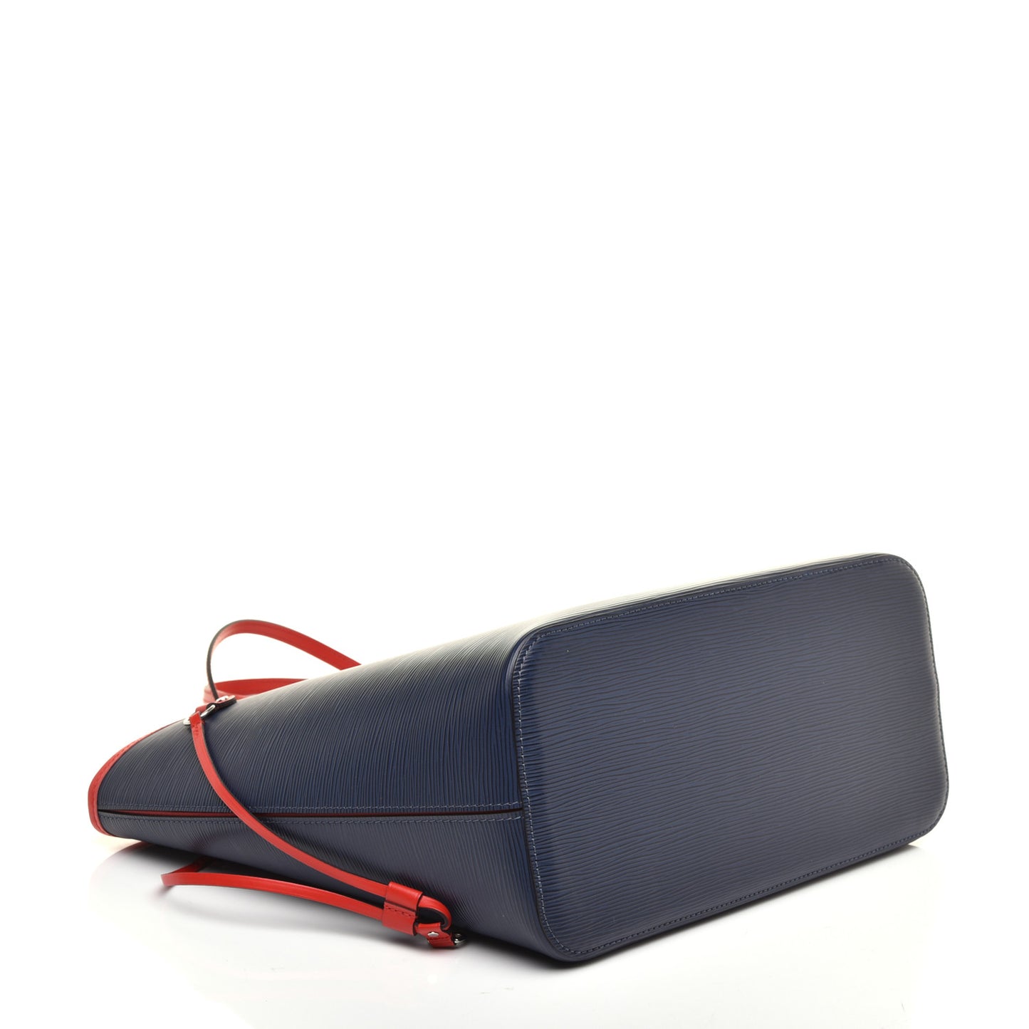 Epi Neverfull MM Indigo Coquelicot
