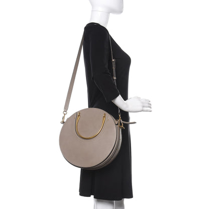 Chloe Calfskin Suede Medium Pixie Bag Motty Grey 2 of 10