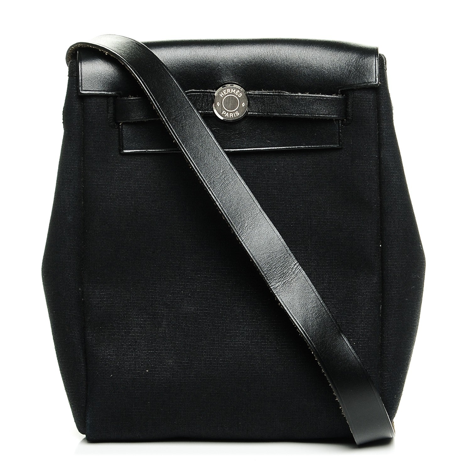 Hermes Toile Herbag TPM Natural Black 1 of 7
