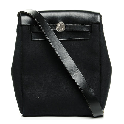 Hermes Toile Herbag TPM Natural Black 1 of 7
